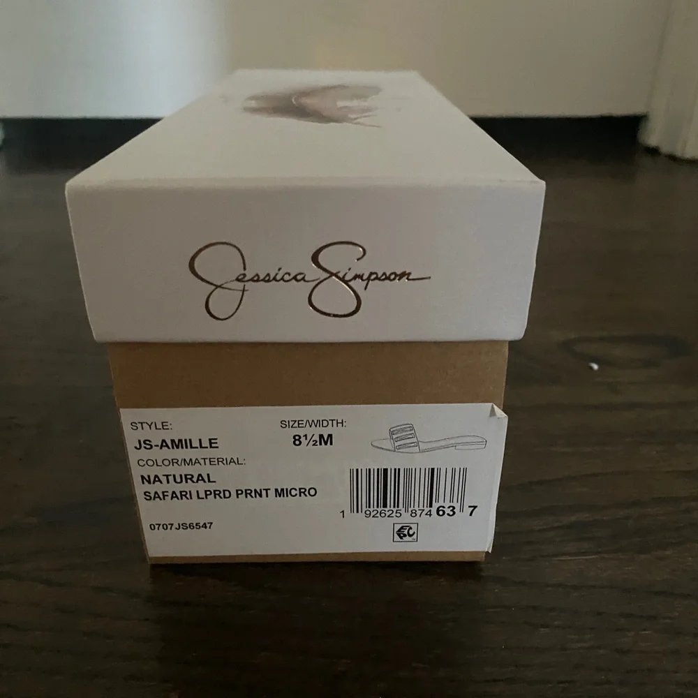 Jessica Simpson Leopard Sandals - Picture 4 of 5